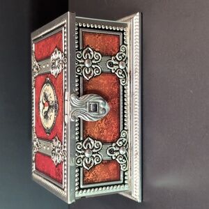 Vintage Blue Bird Confectionery Harry Vincent Red/Silver Tin.